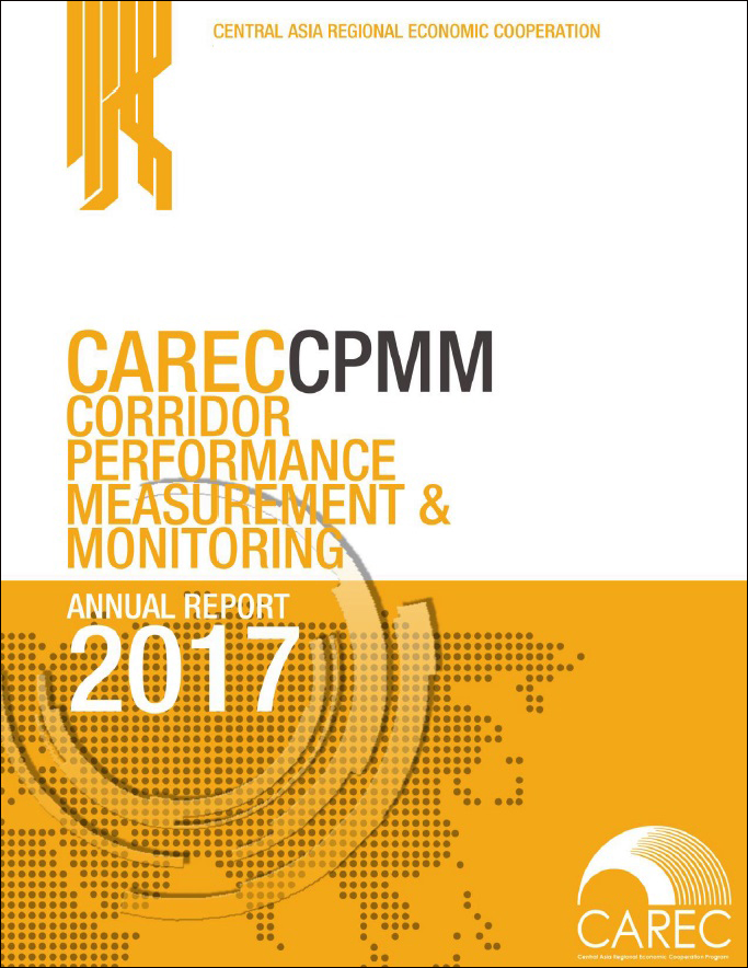 CAREC Corridor Performance Measurement and Monitoring Annual Report 2017 Cover