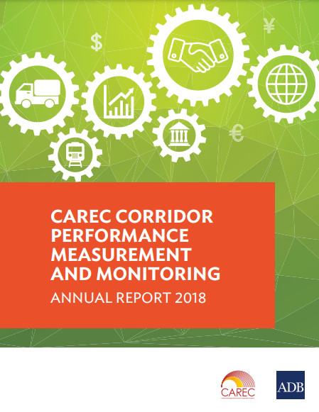 CAREC Corridor Performance Measurement and Monitoring Annual Report 2018 Cover