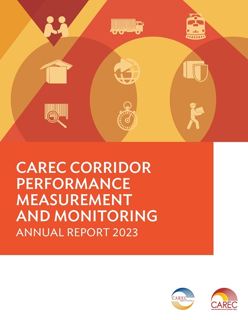 CAREC Corridor Performance Measurement and Monitoring Annual Report 2023 Cover